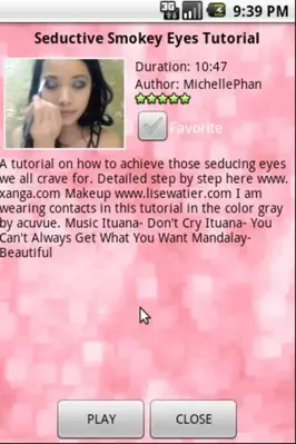 Makeup Tutorials android App screenshot 0