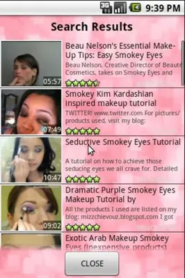 Makeup Tutorials android App screenshot 1